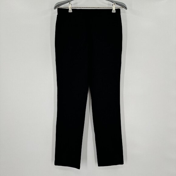 Quince Black Ultra-Stretch Ponte Straight Leg Pant 4-Pocket XS Petite 28" Womens - Picture 4 of 6